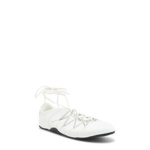 New Jeffrey Campbell Women's White Regimen Ankle Wrap Sneaker size 9
